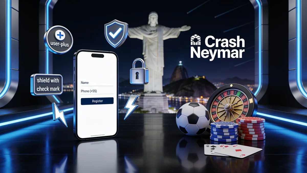 crash neymar no Brasil — Como criar sua conta no crash neymar